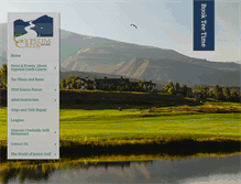 Tablet Screenshot of gypsumcreekgolf.com